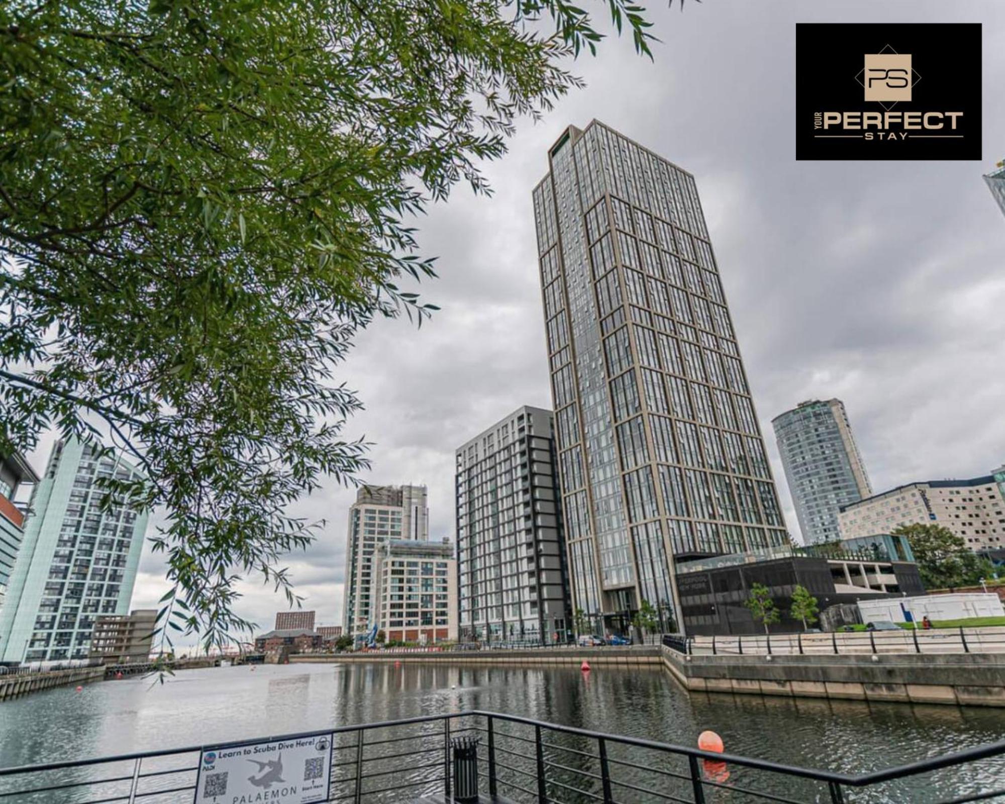 The Lexington - Liverpool City Centre 24 Hour Gym - Your Perfect Stay - City And Waterfront Views Luaran gambar
