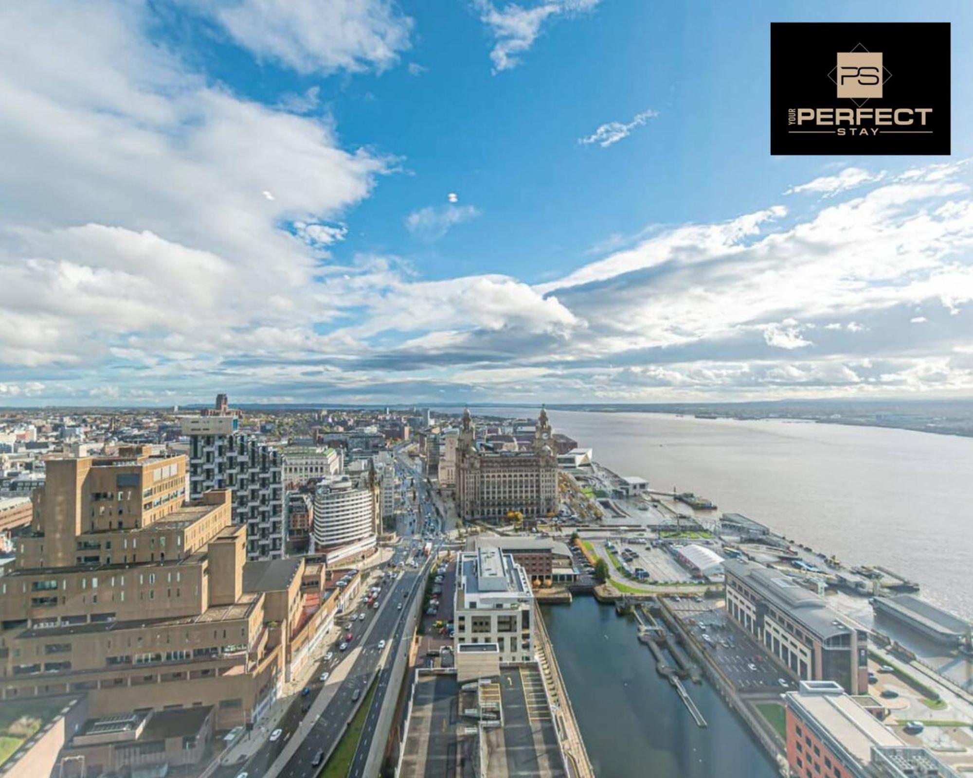 The Lexington - Liverpool City Centre 24 Hour Gym - Your Perfect Stay - City And Waterfront Views Luaran gambar